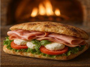 Panuozzo siciliano con blend rustico di farine siciliane